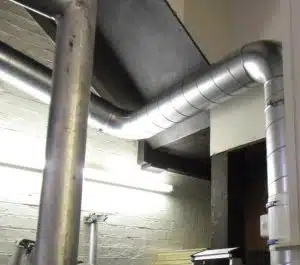 Ducting install Westminster Cathedral