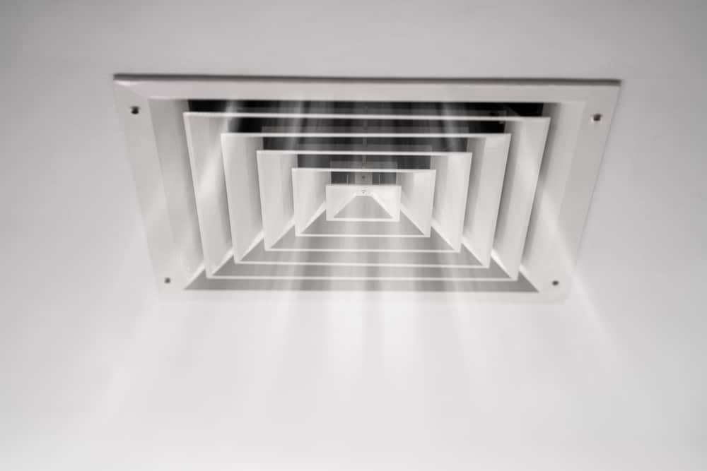 Home,Room,Ceiling,Ventilation.,Modern,Interior,Air,Vent