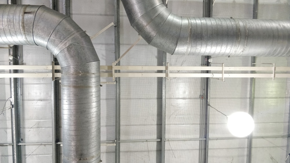 What is a ducting pipe?