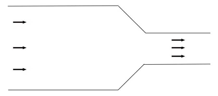 A Reducer in Ducting