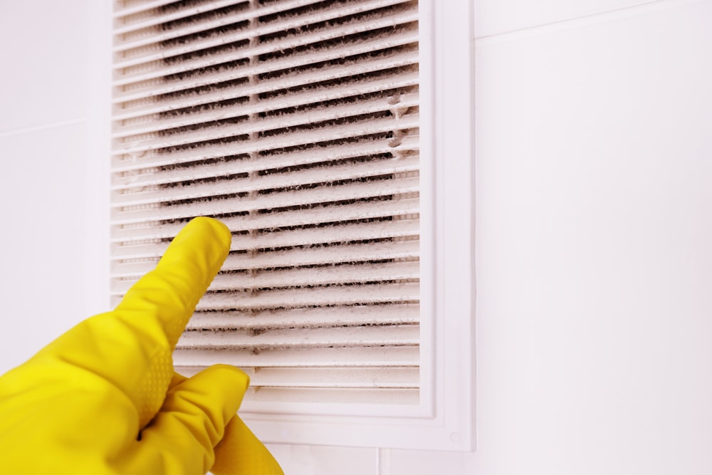 How to clean a ventilation fan