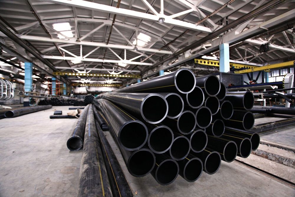 What are three ways plastic pipe can be ducted?