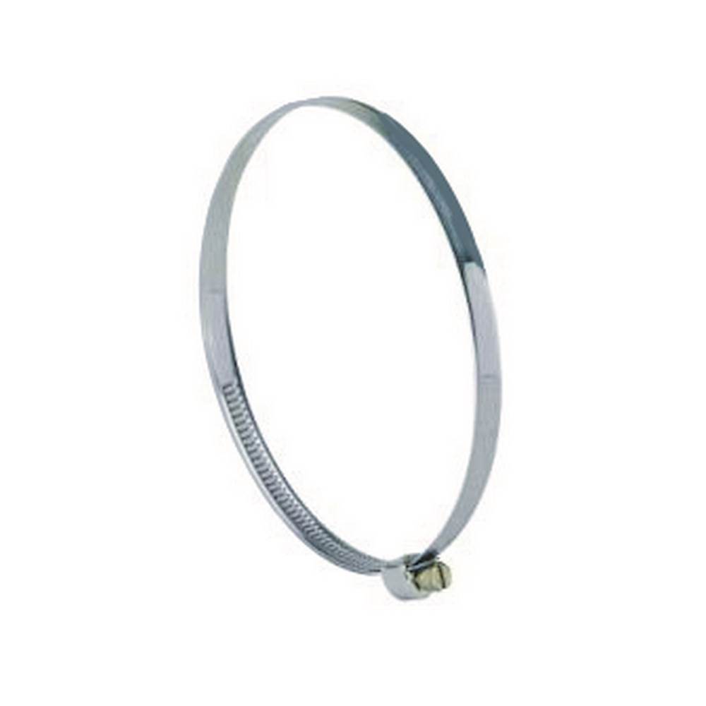 Domus Easipipe Rigid Duct 100mm Aluminium Universal Hose Clip Aluminium