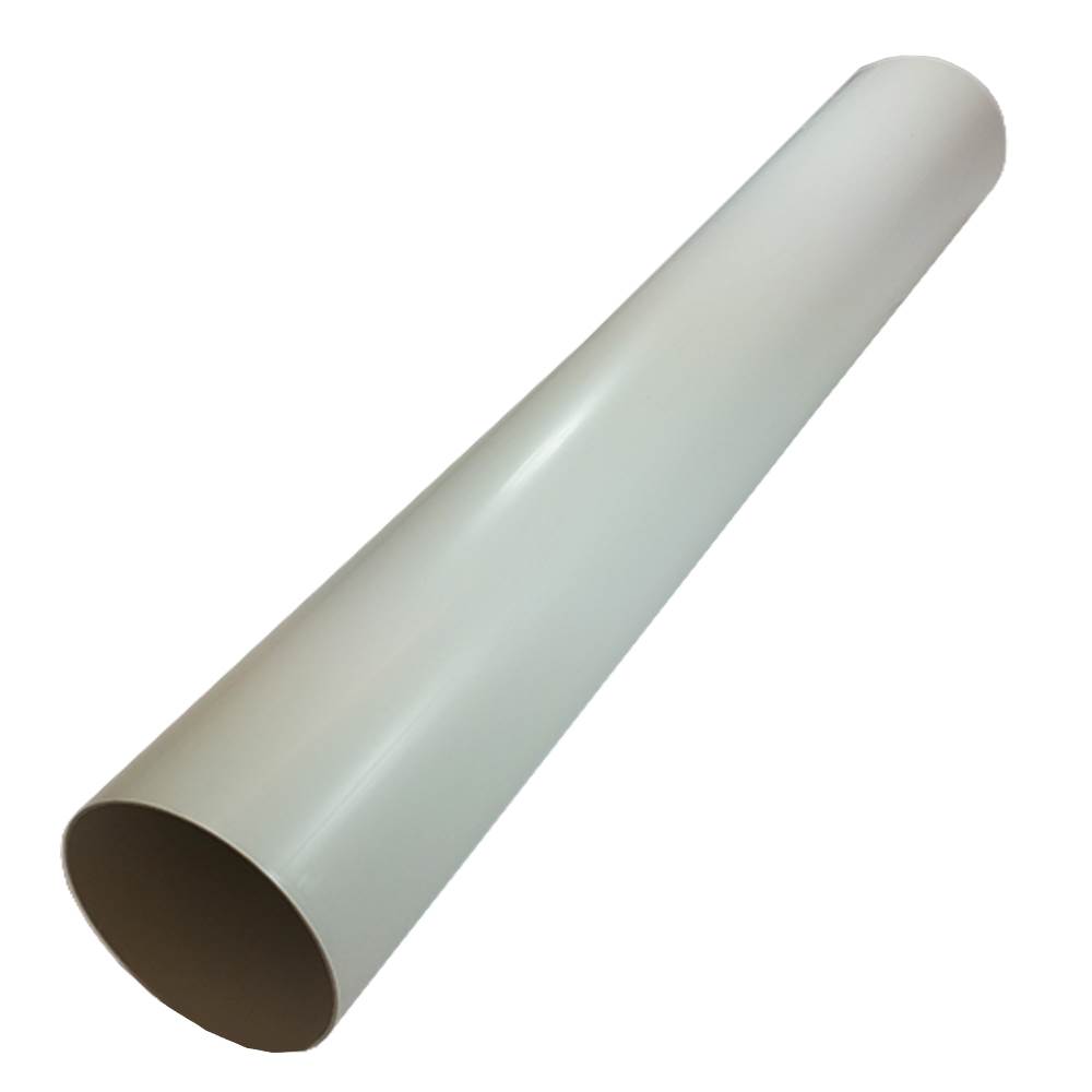 Pallet of 50 x Kair 150mm - 6 inch / 2 Metre Plastic Ducting Pipe Long Lengths - Rigid Straight Duct Channel