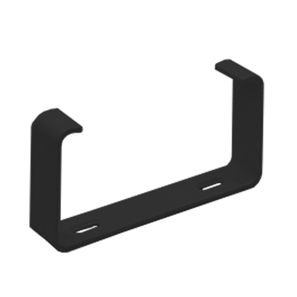 Kair Rectangular Ducting Retaining Clip 110mm x 54mm Support Bracket Black