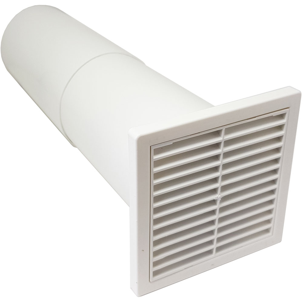 Vent Axia White Wall Kit 125mm Dia