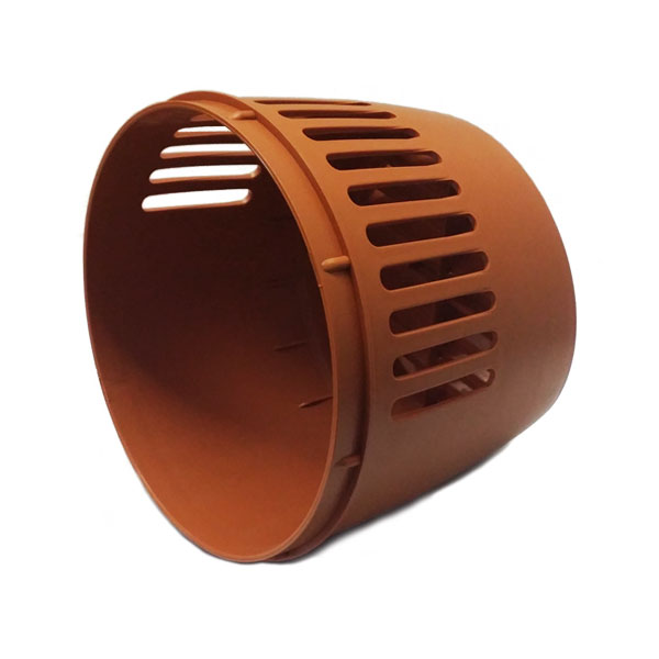 150mm Push Through HRV Outer Cowl - Terracotta