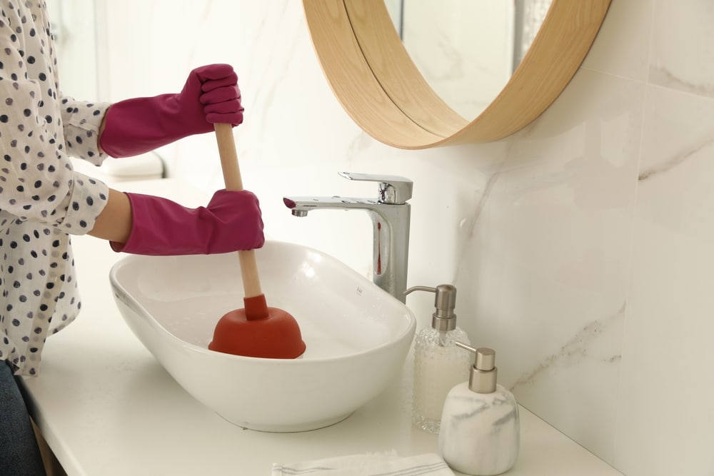 How to Unblock a Bathroom Sink