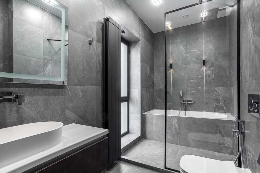 Can ventilation be affected in a bathroom?