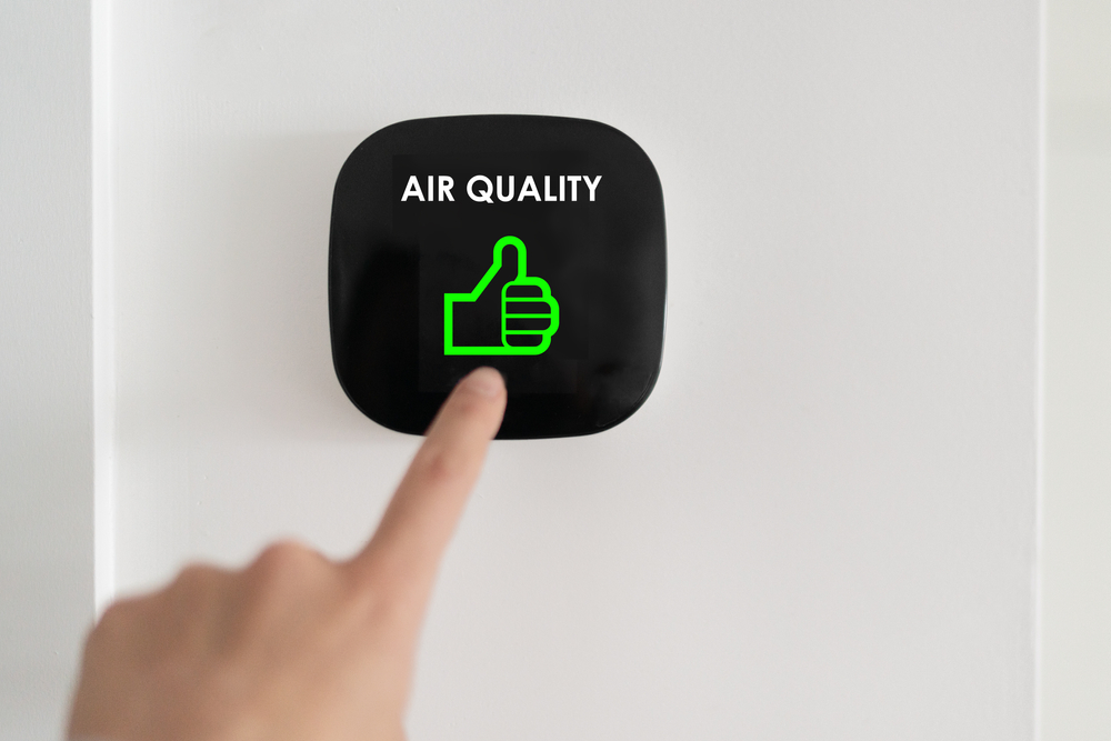 How do you measure air quality of your home